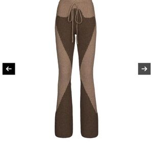 Danielle Guizo Zine Rib Pants in Medium. Never worn